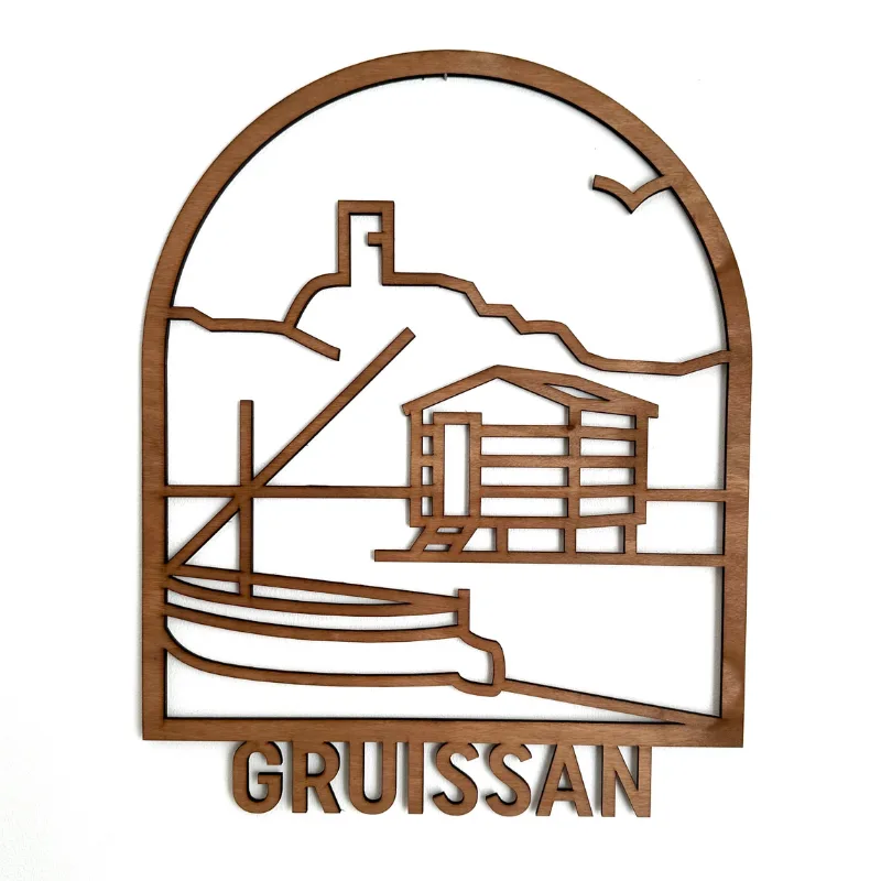décor mural gruissan