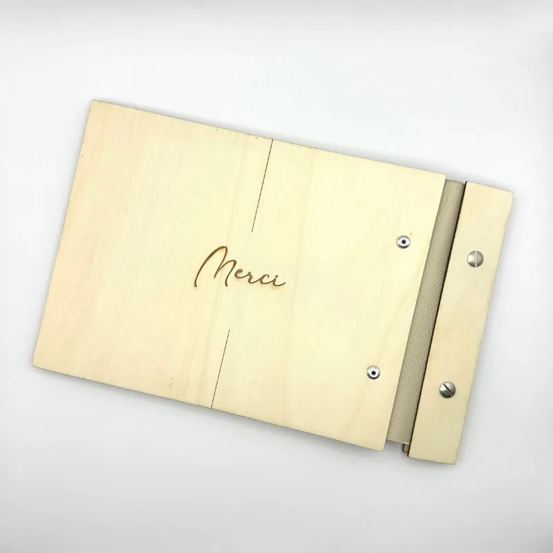 livre d'or bois