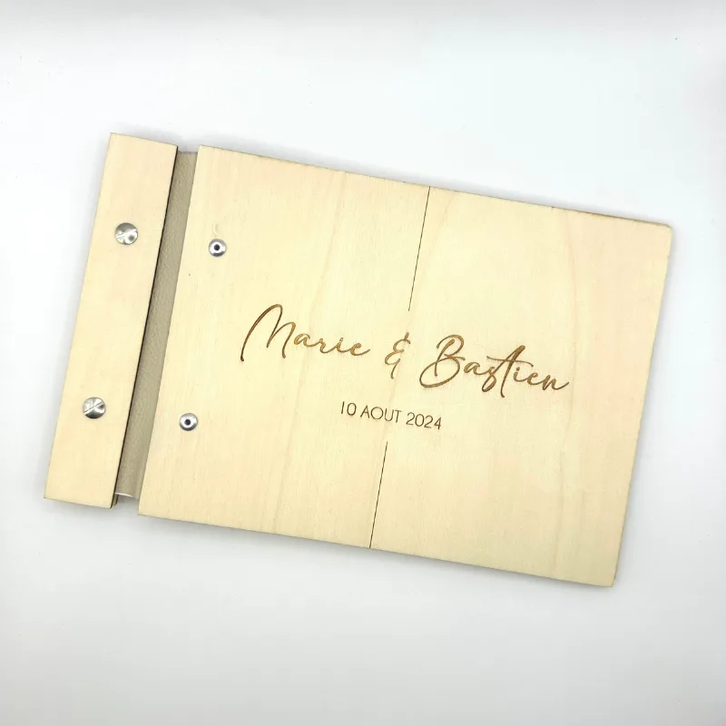 livre d'or bois
