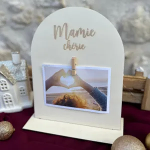 Porte photo « Mamie chérie »