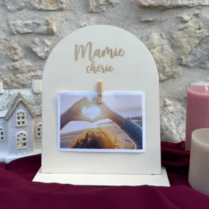 Porte photo « Mamie chérie »