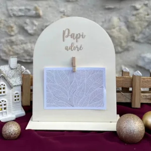 Porte photo « Papi adoré »